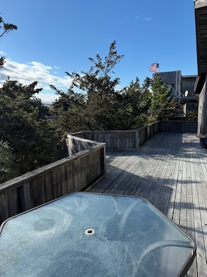 Front deck - facing North
