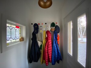Mud room to back door