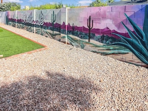 Our new Scottsdale desert themed wall mural.