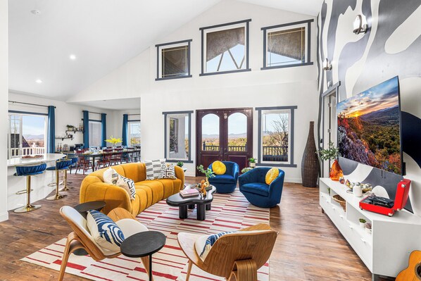Welcome to the Alpine Artistry Estate - Asheville's premier luxury getaway!