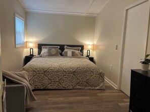 Bedroom 1 with King size bed