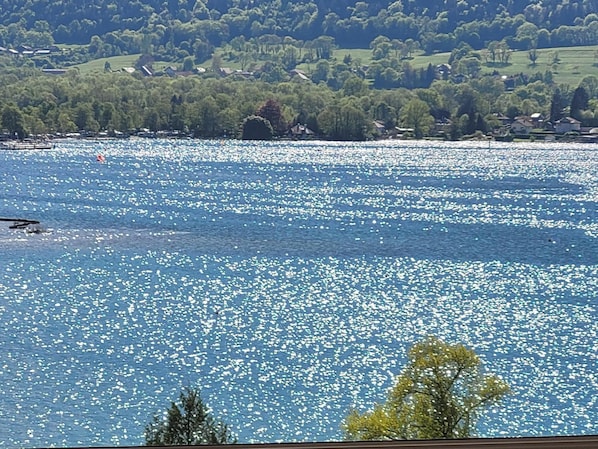 Vue depuis l’hébergement