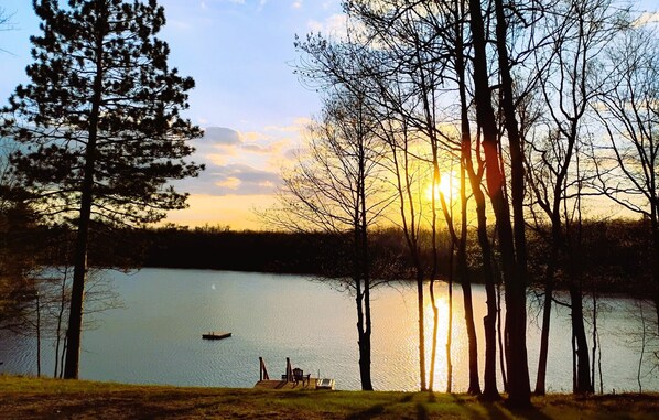 Sunset on Mystery Lake