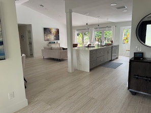 Fully remodeled-large impact windows-enjoy the backyard views from inside.