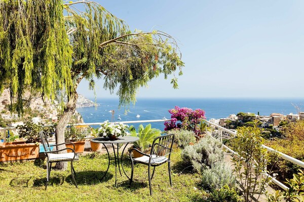 My Rental Homes - Casa Dorothea 1 With Shared Pool, Terrace, Garden And Sea View - Positano