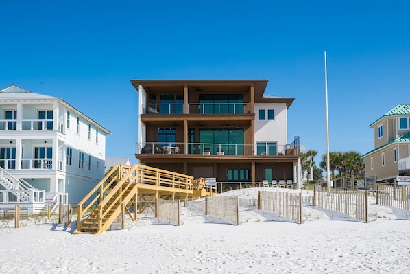 Rear Ext, Private Beach Walkover