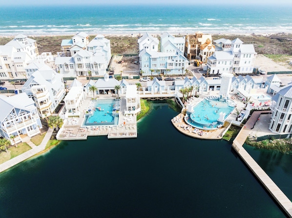 Cabana and Splish Splash Pools
