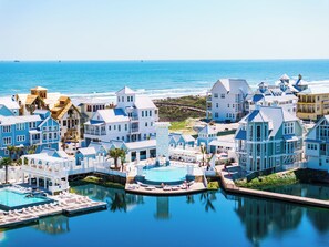 Cabana and Splish Splash Pools