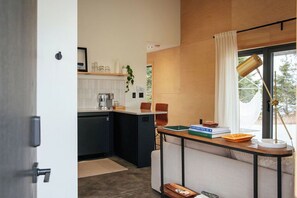 Cottage entry point