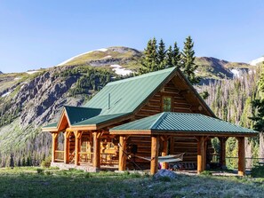 Backside of the cabin