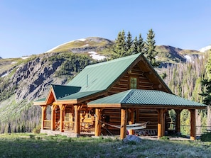 Backside of the cabin