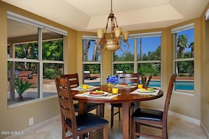 Dining area