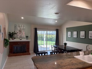 Our bright and airy open-concept kitchen and family room provide the perfect space to cook, connect, and unwind together! 🍽️✨🏡