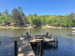 Dock with seating
