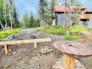 Fire pit area