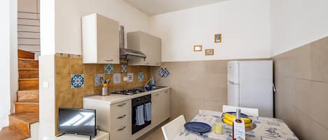Kitchen and dining area