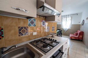 Kitchen and dining area