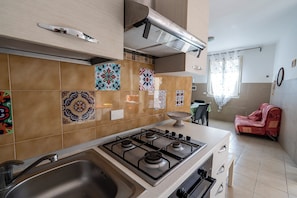 Kitchen and dining area