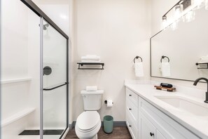 Private Bathroom with large shower
