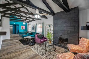 Dining and living room