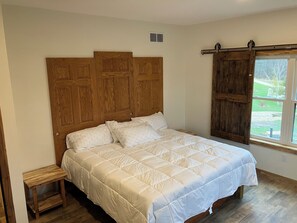 All 4 King bedroom suites have different headboards