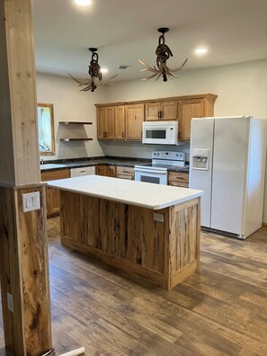 full kitchen for you to do your own cooking if you wish