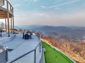 View from 1st Floor Deck and Hot Tub