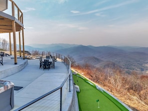 View from 1st Floor Deck and Hot Tub