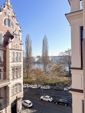 Vue depuis l’hébergement
