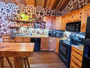 Kitchen comes with everything you need to cook a masterpiece.