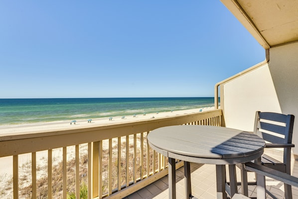Panama City Beach Vacation Rental | 2BR | 2.5BA | 1,100 Sq Ft | Stairs Required
