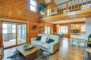 Property Interior | 2-Story Home | Free WiFi | Central A/C & Heating