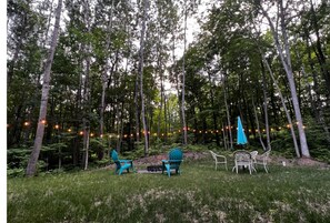 Fire pit area