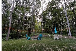 Fire pit area