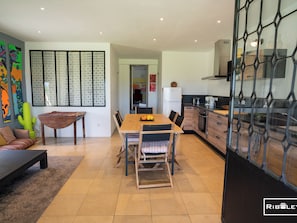 Living room on lower level