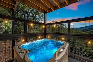 Bain à remous extérieur