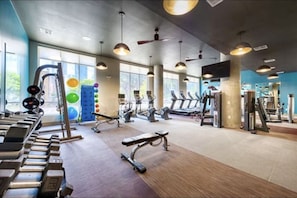Fitnessbereich