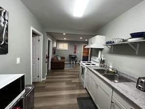 Kitchen, Living Room