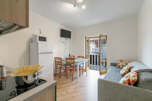 Living and dining room