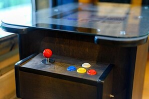 Retro arcade for hours of fun