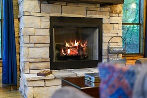 Seasonal Fireplace