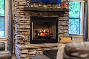 Seasonal Fireplace