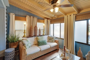Sunroom | 1st Floor | Flat-Screen TV