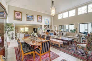 Great Room | 1st Floor | Fireplace | Board Games