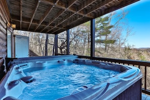 Enjoy The Hot Tub