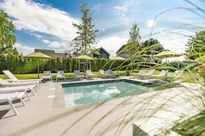 Schwimmbad des Ferienhauses