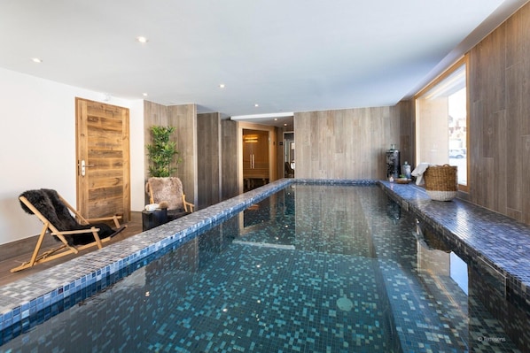 Schwimmbad des Ferienhauses