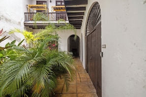old san juan apartment with internal courtyard