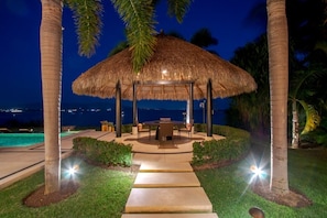 Independent Palapa for a Night Gathering
