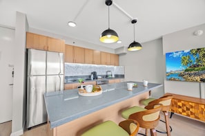 Fully-equipped kitchen perfect for your culinary needs